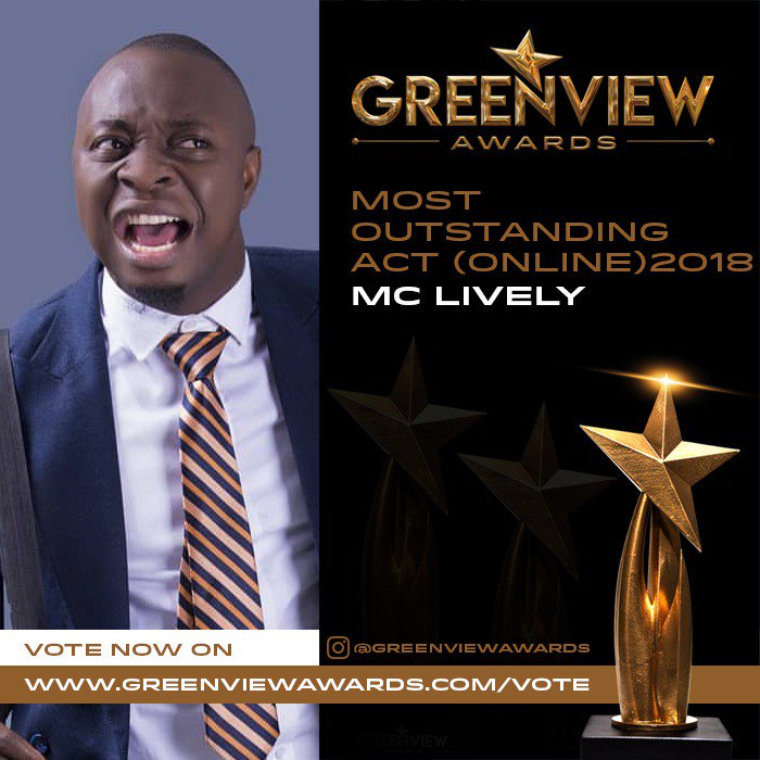greenviewawards's tweet photo. Different talents have used the social media to entertain their followers over the years. Quite a number has built cult followers alongside their brand. To vote your favourite in the 'Most Oustanding Act (Online)' category, please visit -  https://t.co/jmEtzzbptr #GREENVIEWAWARDS https://t.co/paIcYoBWIW