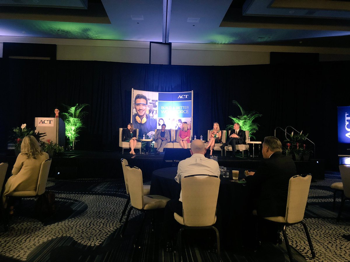 bobbyrush027's tweet image. .@SuzanaDelanghe introducing @walterbumphus for the closing plenary of the #ACTWorkforce Summit @ACT