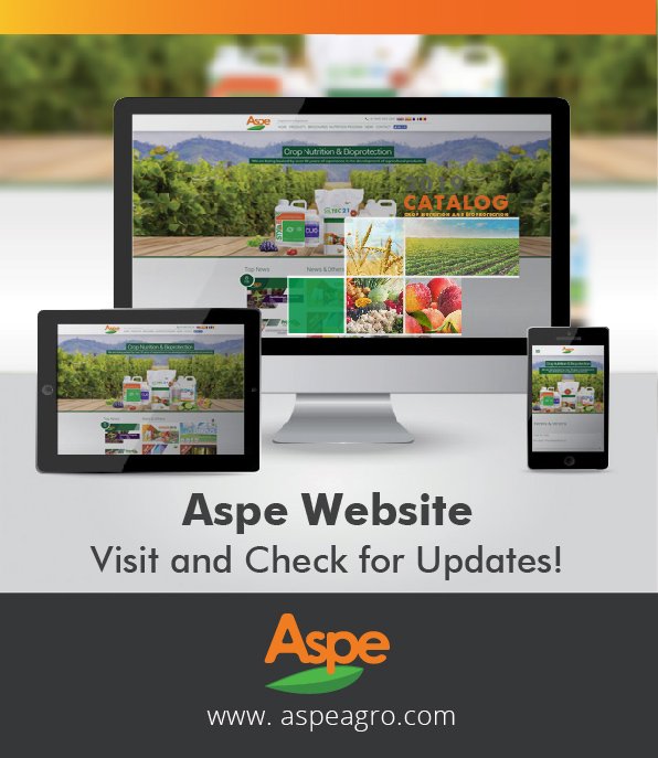 Visit us at aspeagro.com and browse through our Crop Nutrition &amp; Bioprotection products