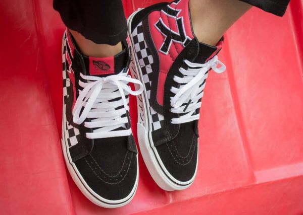 vans sk8 hi japanese type red