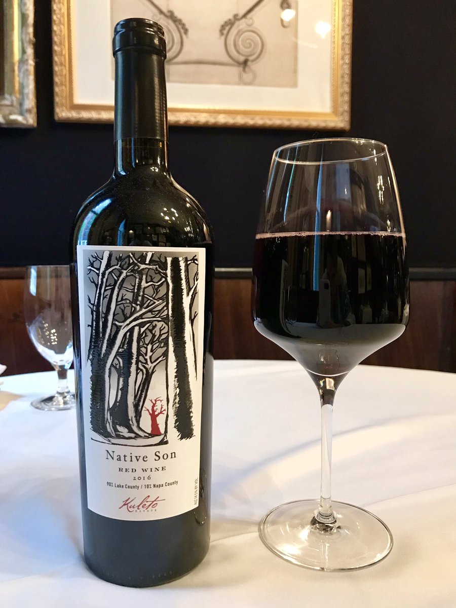 BillsTownhouse's tweet photo. The Kuleto Estate Native Son Red is a mix of Cabernet Sauvignon, Merlot, Zinfandel, Petite Sirah and Sangiovese! Showcasing enticing aromas of red and black berries with a hint of nutmeg, roasted wood and lingering spice. #WineOfTheWeek #BillsTownhouse https://t.co/lNOk0zk2z3