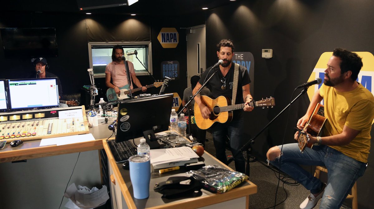 bobbybonesshow's tweet photo. The guys of @OldDominion are taking over right now to wrap up #JoyWeek2018 for us!
listen to their 1-hour long performance starting now: https://t.co/UNMHudIJaE https://t.co/gQaezdpS5w