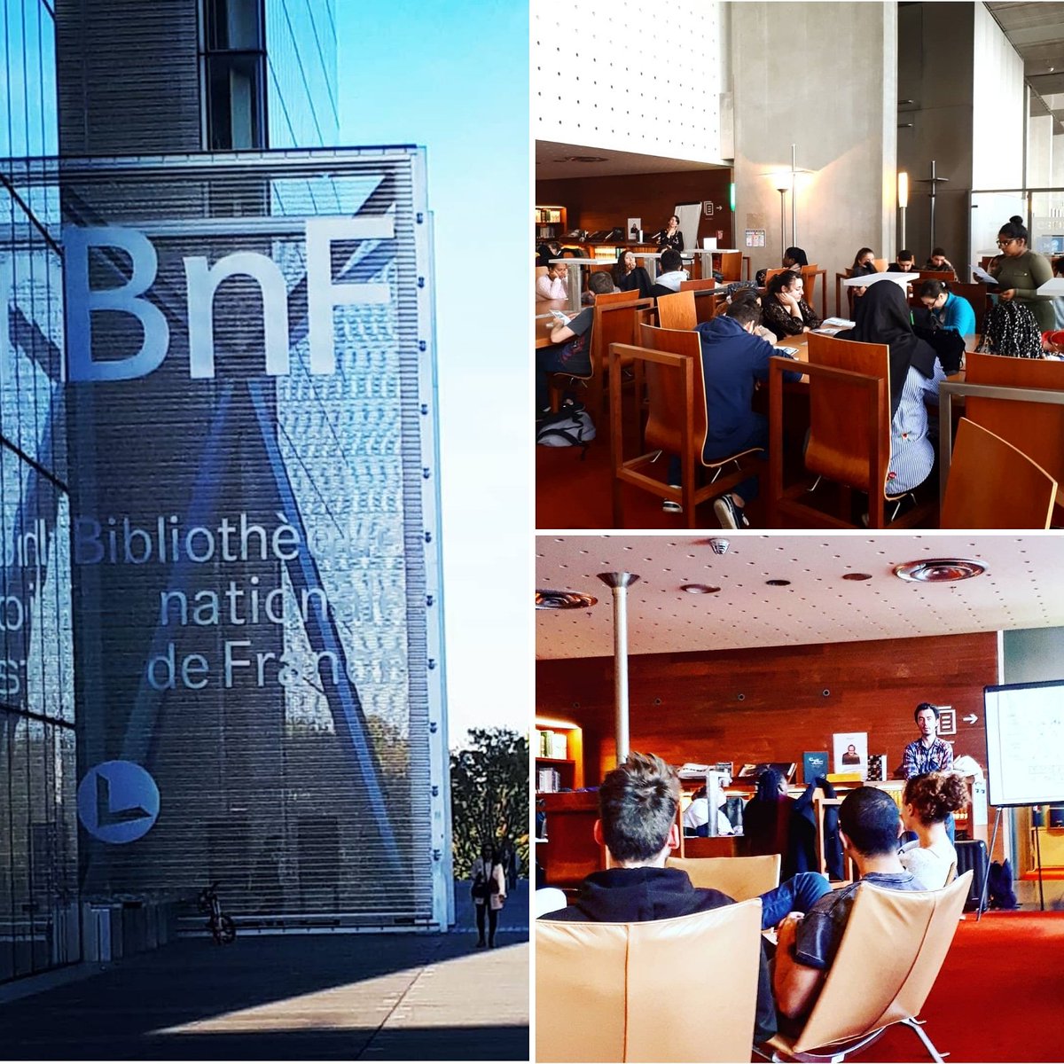 CFA_AFi24's tweet photo. Super moment à la @laBnF avec la classe #TremplinSciences de l'@etsl1 sur l'#IntelligenceArtificielle  🤖🔎📖
#Merci #Joueràdebattre #IA #bnf  #fetedelascience #jad #ETSL  #AFi24 https://t.co/gpnHBFmL3y