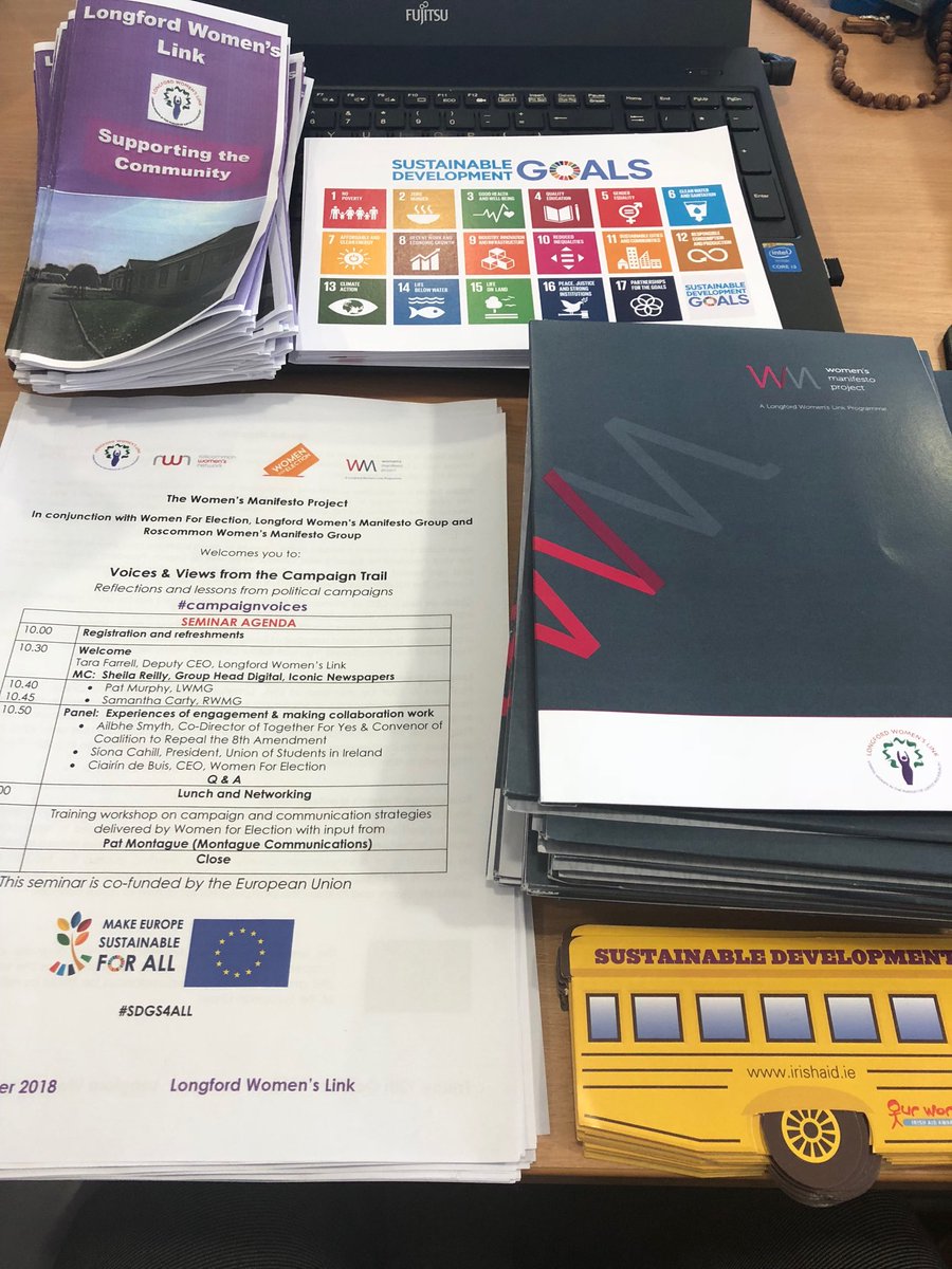 #CampaignVoices conference packs being assembled! Begone #StormCallum ! ⁦@sheilareilly123⁩ ⁦@women4election⁩ ⁦@ailbhes⁩ ⁦@AnTaobhRua⁩ ⁦@Ciairin⁩ @nccwn_roscommon⁩ ⁦@WomensManifesto⁩ ⁦@LWLLongford⁩ #SDGS4ALL