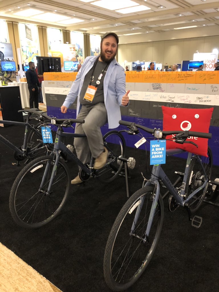 Keep pedaling <a href="/derekc/">Derek Correia</a> .... Soon you shall weaken and find yourself in my clutches. #minion #SitecoreSYM #SitecoreSelfie #EvilSitecoreSelfie