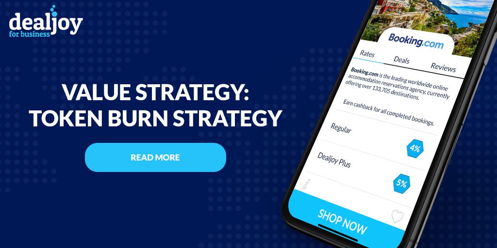 dealjoyofficial's tweet image. [Value strategy 2/3]
#Dealjoy will use 1% of revenue to buy tokens from external market for burning. This would: 
⬆️increase the value of the #token and platform
⬆️increase demand for tokens
Read more: ✅dealjoy.io
#blockchain #cashback #crypto
