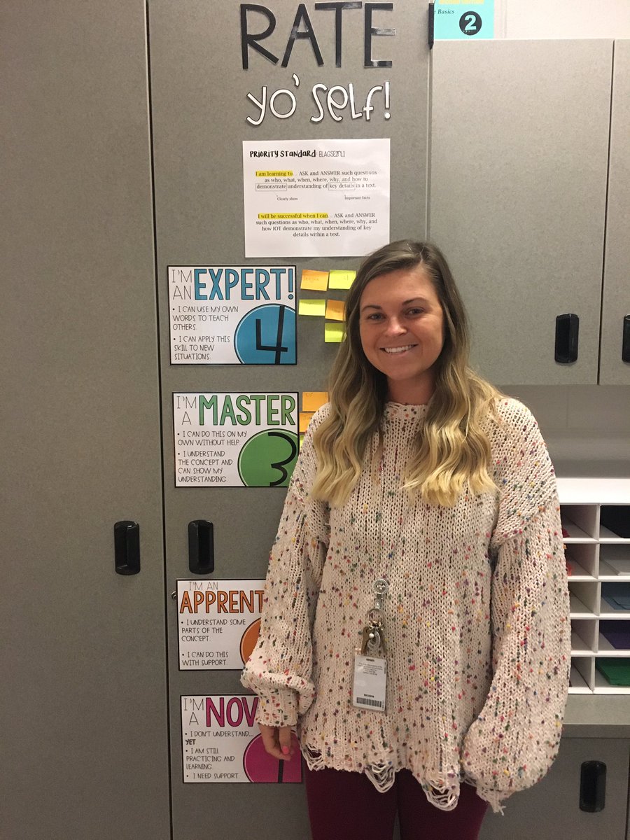 SandiHarrison22's tweet photo. Love seeing teachers communicate success criteria with their students! Mrs. Cleghorn is engaging her students in conversations about what standard mastery looks like,  why it is important, and their current levels of mastery. @lpijanowski  @CCSD_PD #personalbestbgsa  @BGESTEM https://t.co/YDUA8zC80M
