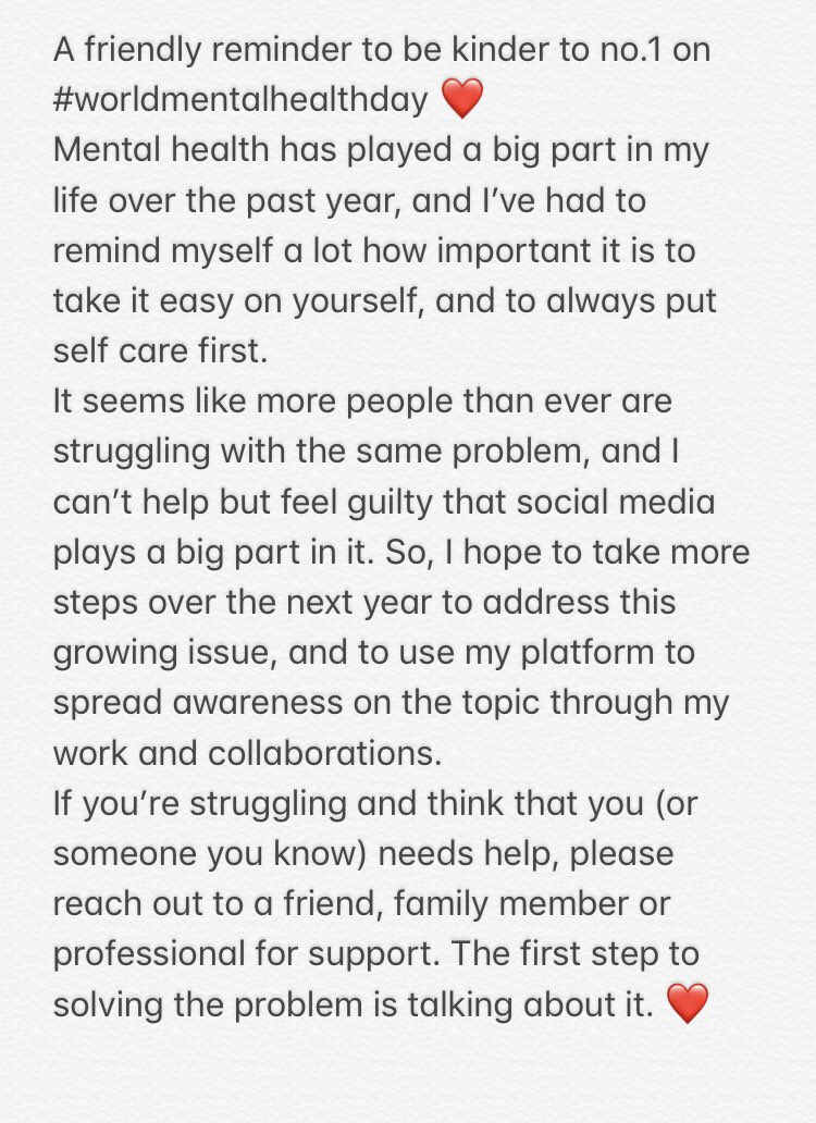 Ketnipz on Twitter "A friendly reminder to be kinder to no.1 on 