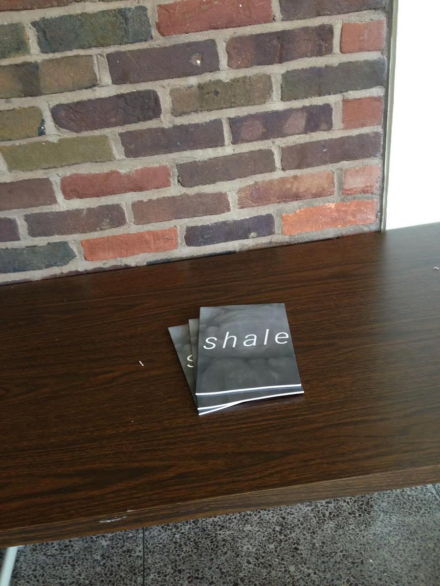 ShaleJournal's tweet image. Happy Wednesday, UK! Our submission deadline is coming up this Friday at midnight. Publishing your work in Shale is a great way to get your name out there. shalejournal.org/submit

If you'd like to pick up a copy of last semester's edition, then stop by Whitehall! #uky