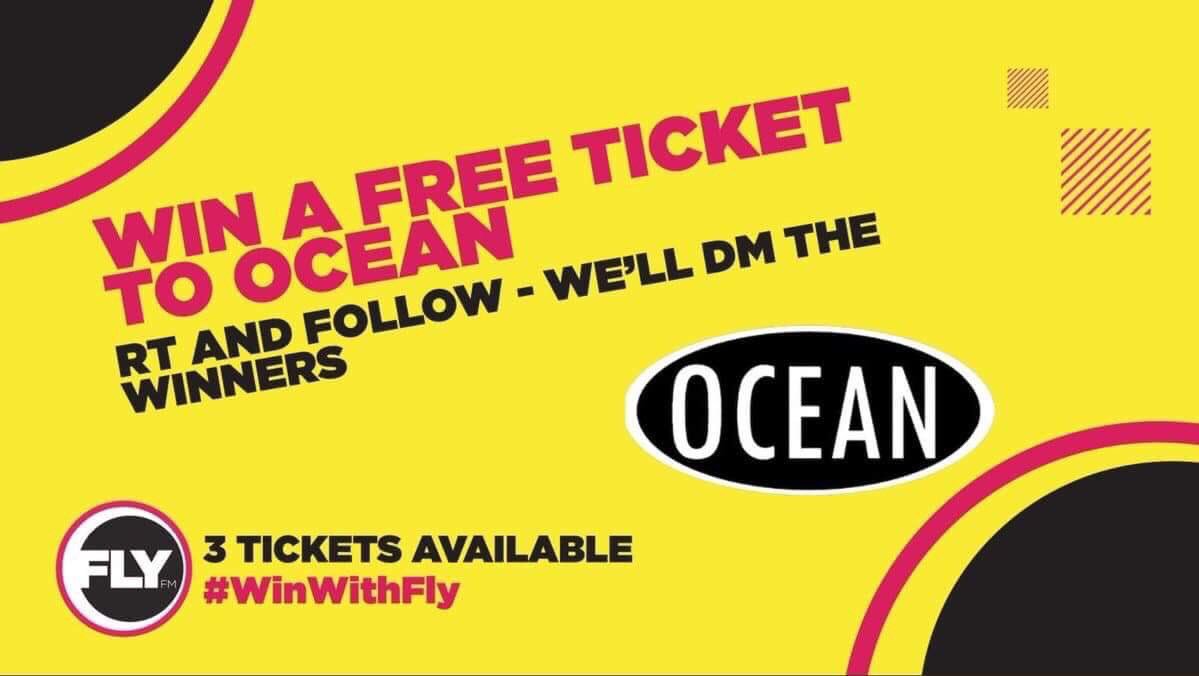 ‼️OCEAN ALERT‼️

#OceanWednesdays is here! RT this tweet and follow us to be in the draw to win one of THREE tickets for tonight! <a href="/OceanNightclub/">Ocean Nightclub</a> #WinWithFly 

🌊🌊🌊