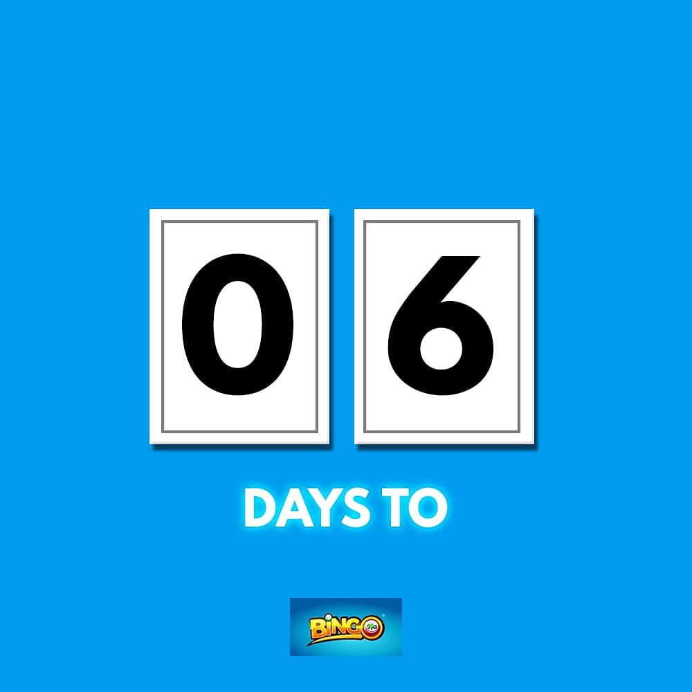Bingo_9ja's tweet photo. 6 days to launch!
Bingo9ja is coming! #Countdown
#bingo #lagos #nigeria #bingo9jaiscoming #NigeriaWillWork #naija #bingo9ja #lagosnigeria #6daystogo #anticipate #Africa #launch #bingoiscoming #bingod #WednesdayVibes #MentalHealthDay #ItsOkayNotToBeOkay #DoDamage https://t.co/v32IfUmiAq