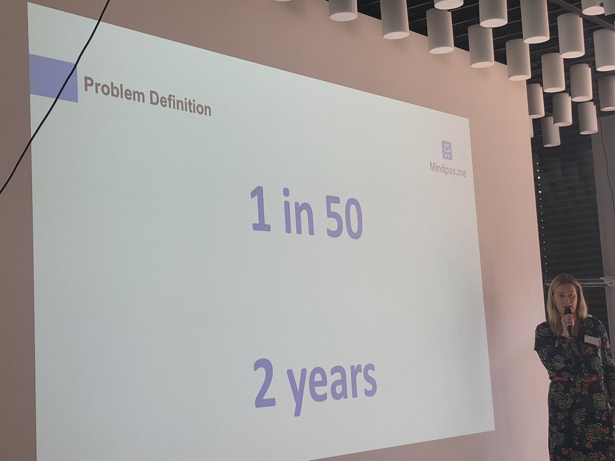 Mindpax hat gerade beim <a href="/EITHealth/">EIT Health</a> Catapult Semifinal gepitched. Great Job!!!