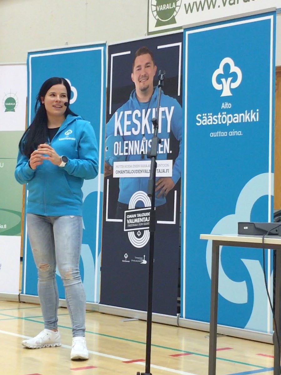 aitosp's tweet photo. Säästämisessä Krista Pärmäkoski vannoo systemaattisuuden, tavoitteellisuusen ja pitkäjänteisyyden nimeen - ihan niin kuin urheilussakin. #säästäminen #talous #urheilu https://t.co/aEpL5nV1mf