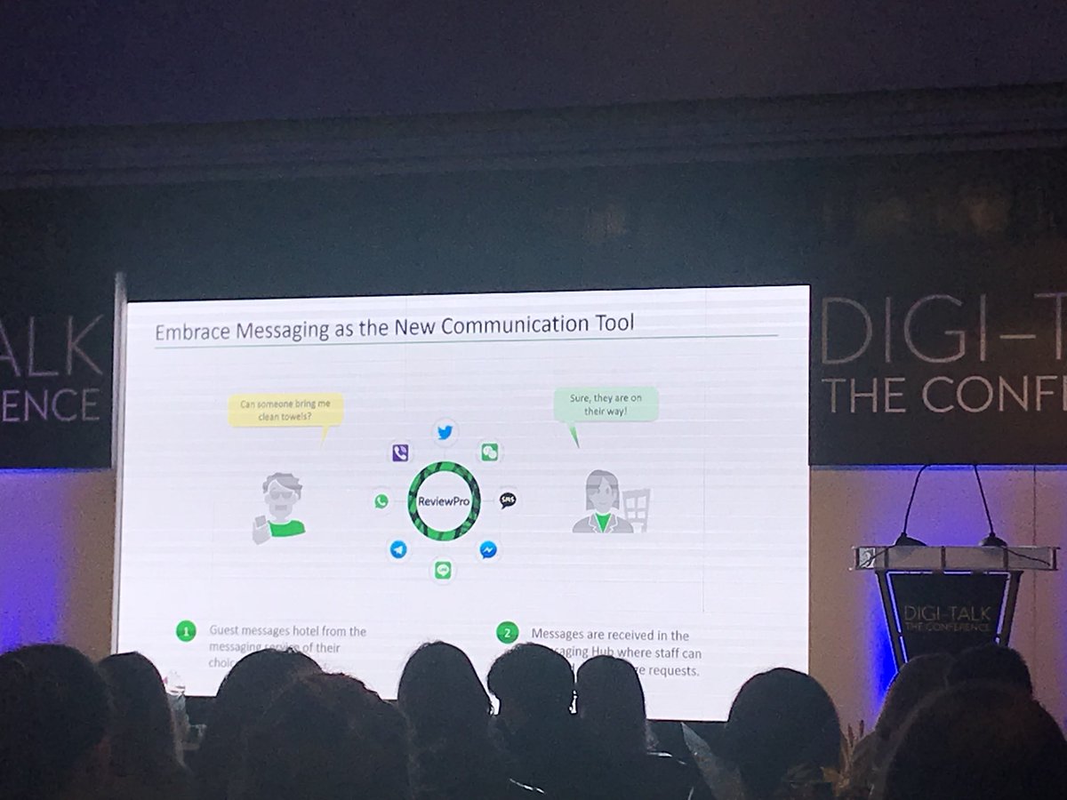 Constantly strive to exceed customer expectations &amp; use guest feedback to drive change! Great presentation by <a href="/NeilAJames/">Neil Anthony James</a> <a href="/ReviewPro/">Shiji ReviewPro</a> #reviews #feedback #digitalkni18