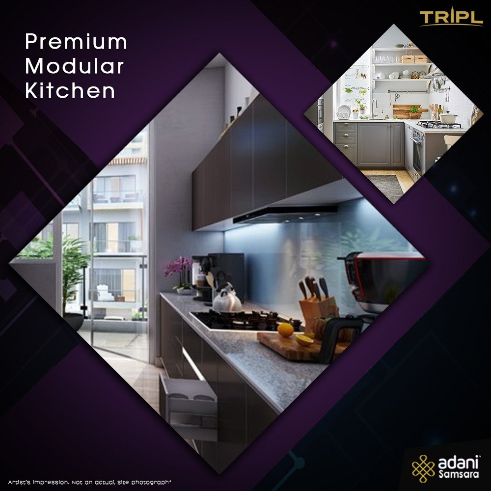 tripl_official's tweet photo. Adani Samsara's modern luxury homes are designed with top specifications and innovation. 
Premium Modular Kitchen that is designed to keep you inspired.

Website: https://t.co/SYxVwoQ15i
Call +91 92666 65525 https://t.co/3IN2NcCrS9
