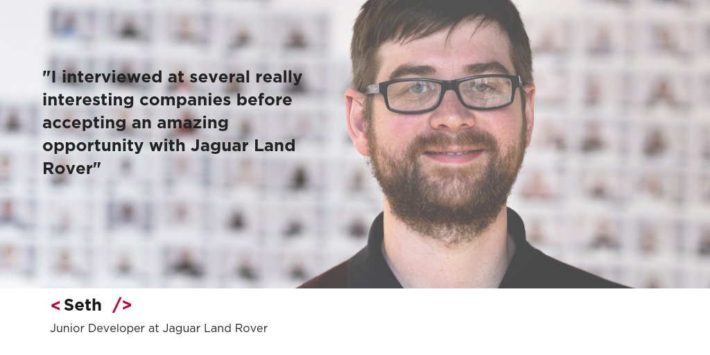 northcoders's tweet photo. Find out how our in-house careers team helped Seth find his dream job in tech: https://t.co/867spfE4q2 #TheDeveloperPathway 💻 https://t.co/69DWWe9F0S