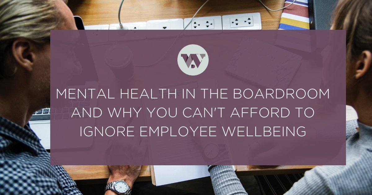 READ: "Mental health is a £51 Billion elephant in the boardroom." Why it's time for employers to make mental health a key boardroom topic: bit.ly/2Nypdyv #WorldMentalHealthDay