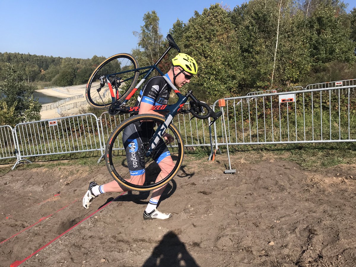 De trap is door <a href="/tijmeneising/">Tijmen Eising</a> getest. #Superprestige #Gieten