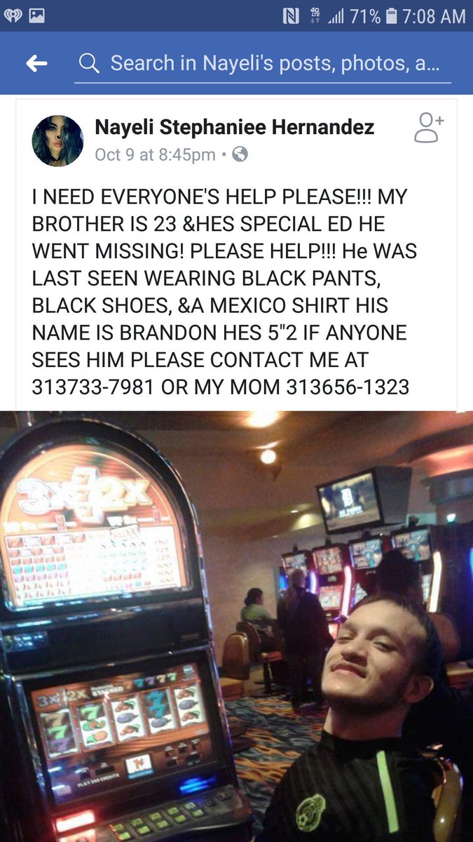 I need you guys help... <a href="/MojoInTheMorn/">Mojo In The Morning</a> <a href="/loudspike/">Spike</a> <a href="/shannon955/">Shannon Murphy</a> <a href="/JoeyRadio/">Joey Radio</a> <a href="/SlimOnAir/">Slim</a> , he is missing yesterday evening,  vernor and Hubbard in southwest detroit... he is my friend son, he has down syndrome, please help us...