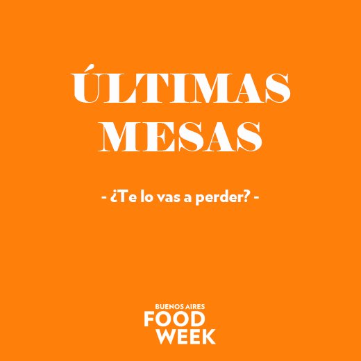 BAFoodWeek's tweet image. No te quedes sin vivir tu propia experiencia Food Week: 44 restaurantes- Menú tres pasos- Precios promocionales- ¿Qué más podés pedir?
bafoodweek.com