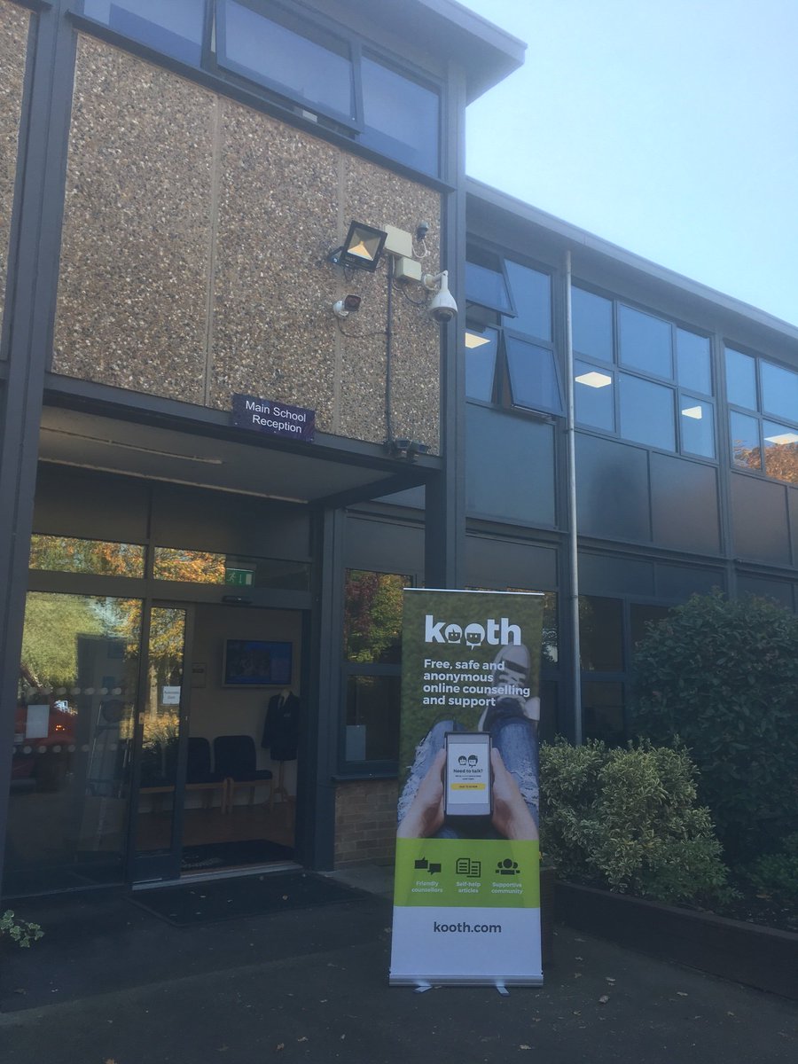 Kooth.com is a free, online counselling and mental health support service for young people in Maidenhead.
Kooth, provided by <a href="/xenzone/">Xenzone</a>, has had such a fantastic welcome <a href="/Furze_Platt/">Furze Platt School</a> Senior School today for #WorldMentalHealthDay.
<a href="/NHSEastBerksCCG/">NHS East Berkshire CCG</a> <a href="/RBWM/">RBWM</a>