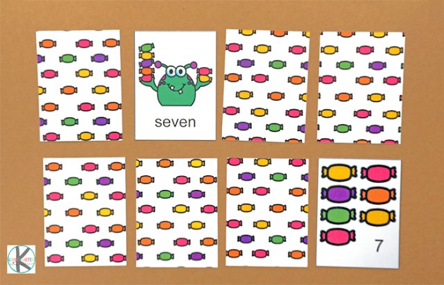Homeschool4Me's tweet image. FREE Monster Memory Game - Counting 1-10 #halloweengames #freeprintable #matchinggame #preschool #kindergarten #kindergartenworksheetsangdames - bit.ly/2yaWLOj