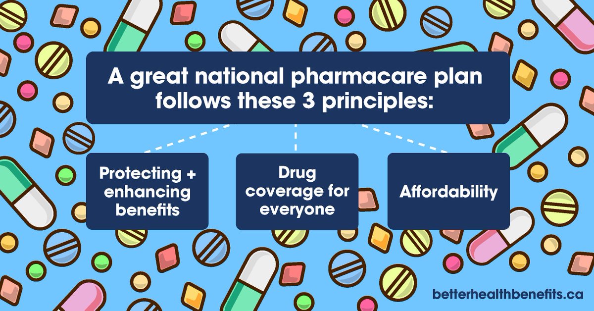 CLHIA's tweet image. Let’s create a plan that ensures #drugcoverage for all Canadians, while protecting workplace #benefitplans. Canada needs an affordable solution that
covers those who need it most. Read our submission at: bit.ly/2E7ITcL
#betterhealthbenefits #cdnpoli #pharmacare