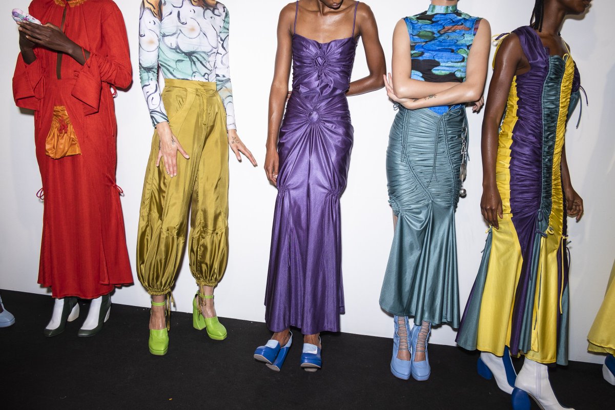LondonFashionWk's tweet photo. #BestOfBackstage from #LFW September 2018, documented by @charliekwai https://t.co/kkcyPLT7Nk