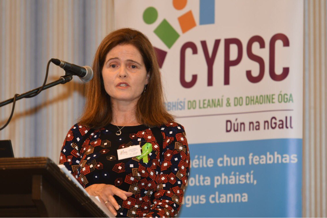 CYPSCDL's tweet photo. Thanks to Alvin Doherty (@HSELive Early Intervention Team Manager) and Anita Gallagher (@HSELive Physical and Sensory Team Manager) for speaking at our launch this morning. #CYPSCDL https://t.co/RCP0o4PBHR