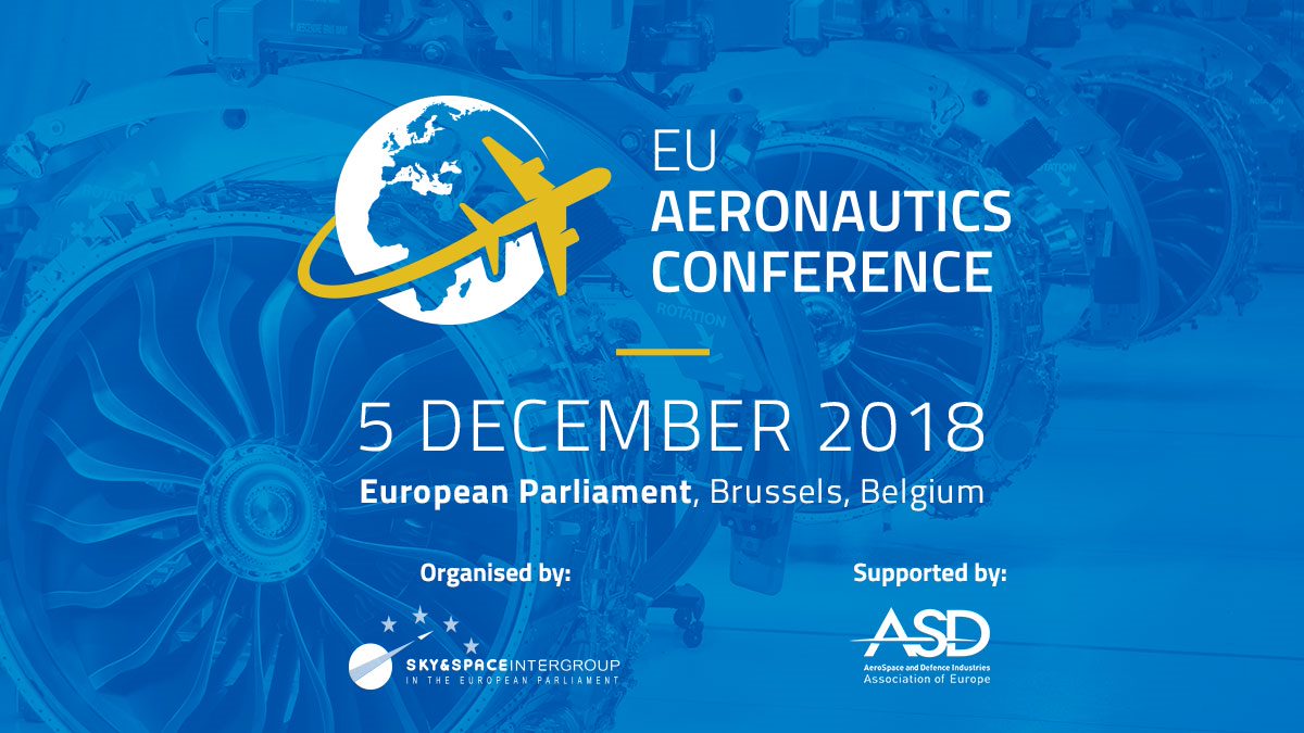 Meet #Aeronautics industry leaders at #EUAero18 on December 5, 2018: <a href="/Airbus/">Airbus</a> <a href="/Dassault_OnAir/">Dassault Aviation</a> <a href="/SAFRAN/">Safran</a> <a href="/leonardo_live/">Leonardo</a> <a href="/GKNAero/">GKN Aerospace</a> <a href="/RollsRoyce/">Rolls-Royce</a> <a href="/IndraCompany/">Indra</a> <a href="/thalesgroup/">Thales Group</a> #Innovation #Research #technology #aviation #digitalisation