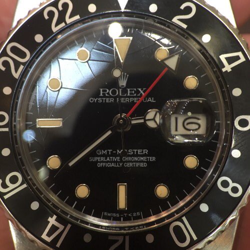 rolex gmt spider dial