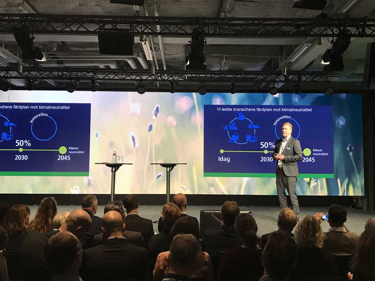 Hur kan vi tillsammans nå klimatneutralitet? Idag har närmare 70 företag och organisationer ställt sig bakom färdplanen. Nu måste vi gå från ord till handling! Gunnar Hagman, VD Skanska Sverige inleder starkt. #skanskainspo