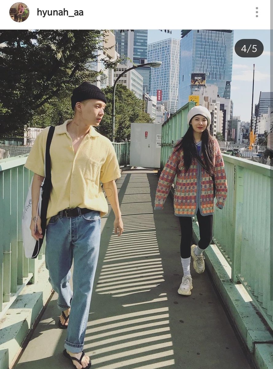 Real_Bibimbap's tweet photo. HYUNA IS FREE. Hyuna and Hyojong are living their best lives, eating good food and holding hands in public. Love conquers. https://t.co/fb54RIs5Iu