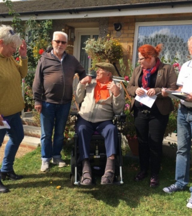 AM on Twitter "A Welwyn Garden City power wheelchair user took local