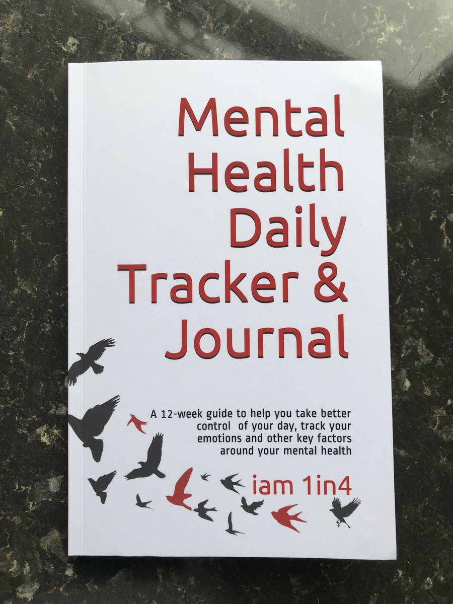 chris_davison1's tweet image. .. have been using this excellent book for the last six weeks .. really good in tracking your mental health and identifying triggers👏👍🙌 #SimpleButEffective #WorksForMe @iam_1in4 @TimetoChange  @SmartWellbeing_ @NHFTNHS @AngelaHillery @bosworth_alison #BeingAuthentic #WMHD2018
