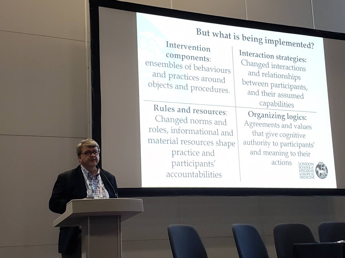 DrSimpsonHSR's tweet image. #implementation challenges of any #ehealth initiative are similar to any #complexintervention #HSR2018