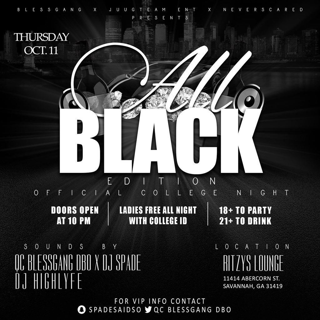 DJSPADE912's tweet photo. We lit tomorrow LADIES FREE ALL NIGHT WITH COLLEGE ID #SSU #GSU #southenNOTstate #ArmstrongStateUniversity https://t.co/2US1MWQUvs