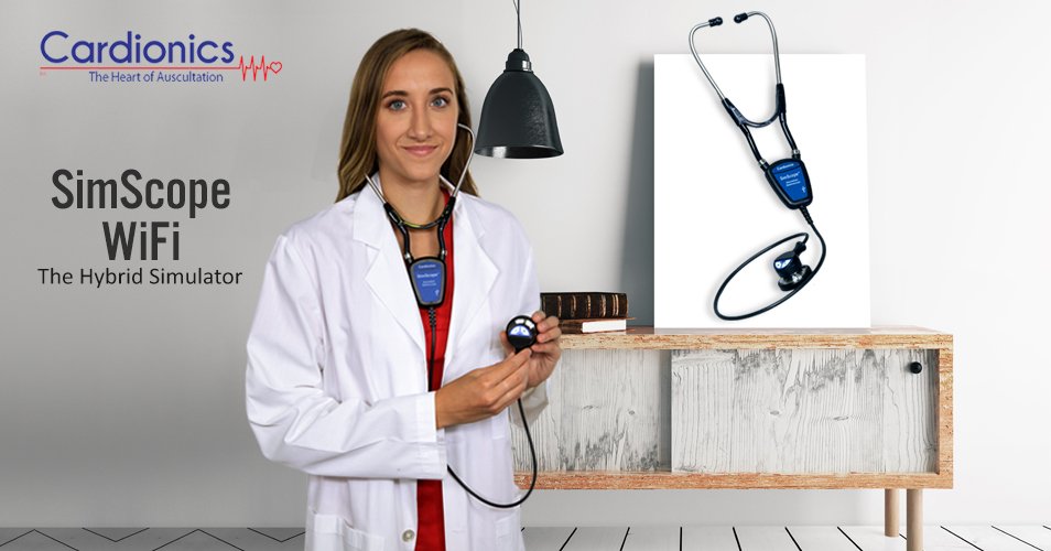 Cardionics_usa's tweet image. The SimScope WiFi Hybrid Simulator™, for real-time standardized patient interaction and assessment. Your auscultation solution for real-time seamless standardized patient interaction and assessment. Learn more: bit.ly/2vW2wff
#simscope #simulator #simulationeducation