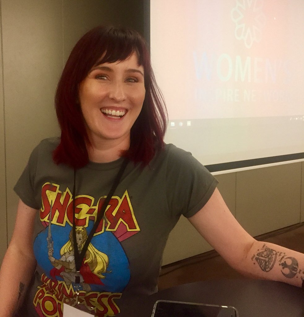 FertilityExpert's tweet photo. Jacinta is rocking it! @tsnetwork_ie @WomensInspireIE #win2018Dublin @carmelseery @MagicofMusicIre @Spiderworking @1stEarlyEd https://t.co/aFQm6e1WJr