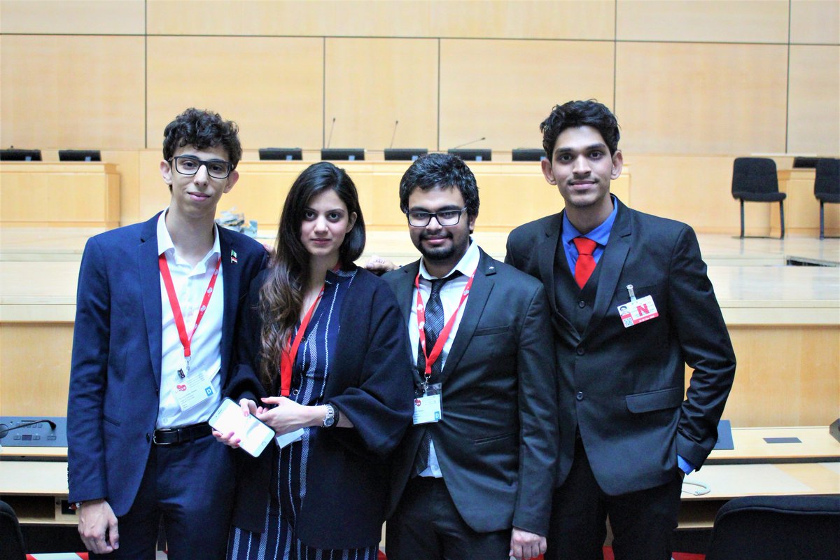 HWUDubai's tweet photo. Model United Nation is an extra-curricular activity in which students typically roleplay delegates to the United Nations and simulate UN committees. Join our HWUD MUN Club and have a chance to take part in local and international conferences!
#HWUDubai #MUNClub #StudentActivities https://t.co/YU5Pv213IF