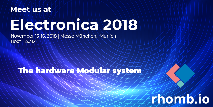 ppelaezc's tweet photo. @Rhomb_io will attend Electronica 2018, meet us there and get a free kit with Deimos PCB and @MicrochipTech 328P Master Module. https://t.co/Uf9GrhkakK