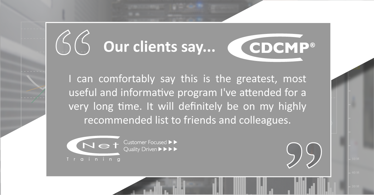 CNettraining's tweet image. One of @CNettraining's most popular programs, the Certified Data Center Management Professional (CDCMP®), always receives great feedback. 
#datacentereducation #cnettraining #cdcmp