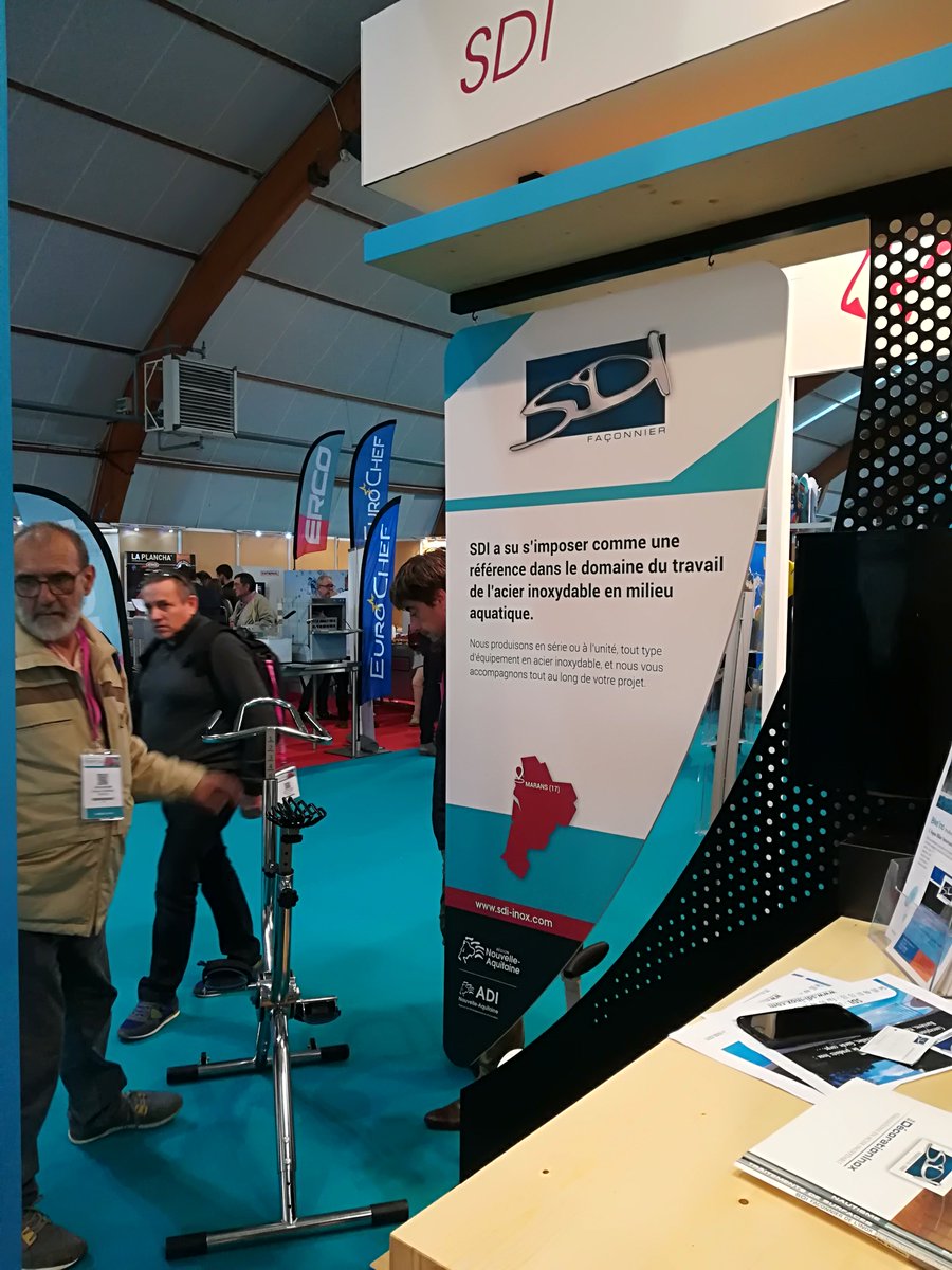 NvelleAquitaine's tweet photo. En #direct du @salonatlantica la #nouvelleaquitaine accueille les entreprises du territoire
Zoom sur #SDI !
@BioBeeBox #H2bc #Neufoca #Onlywood #Padelcourt #SDI #SIMOB #VRACOOP #ACloud @CAMILEIA_ #GAPE #Sargam @ADI_N_A https://t.co/wV8x7fvbEo