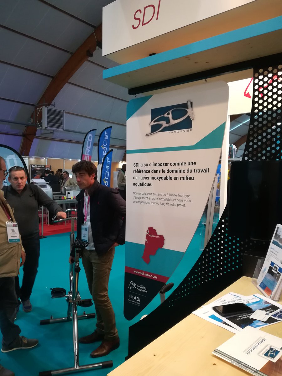 NvelleAquitaine's tweet photo. En #direct du @salonatlantica la #nouvelleaquitaine accueille les entreprises du territoire
Zoom sur #SDI !
@BioBeeBox #H2bc #Neufoca #Onlywood #Padelcourt #SDI #SIMOB #VRACOOP #ACloud @CAMILEIA_ #GAPE #Sargam @ADI_N_A https://t.co/wV8x7fvbEo