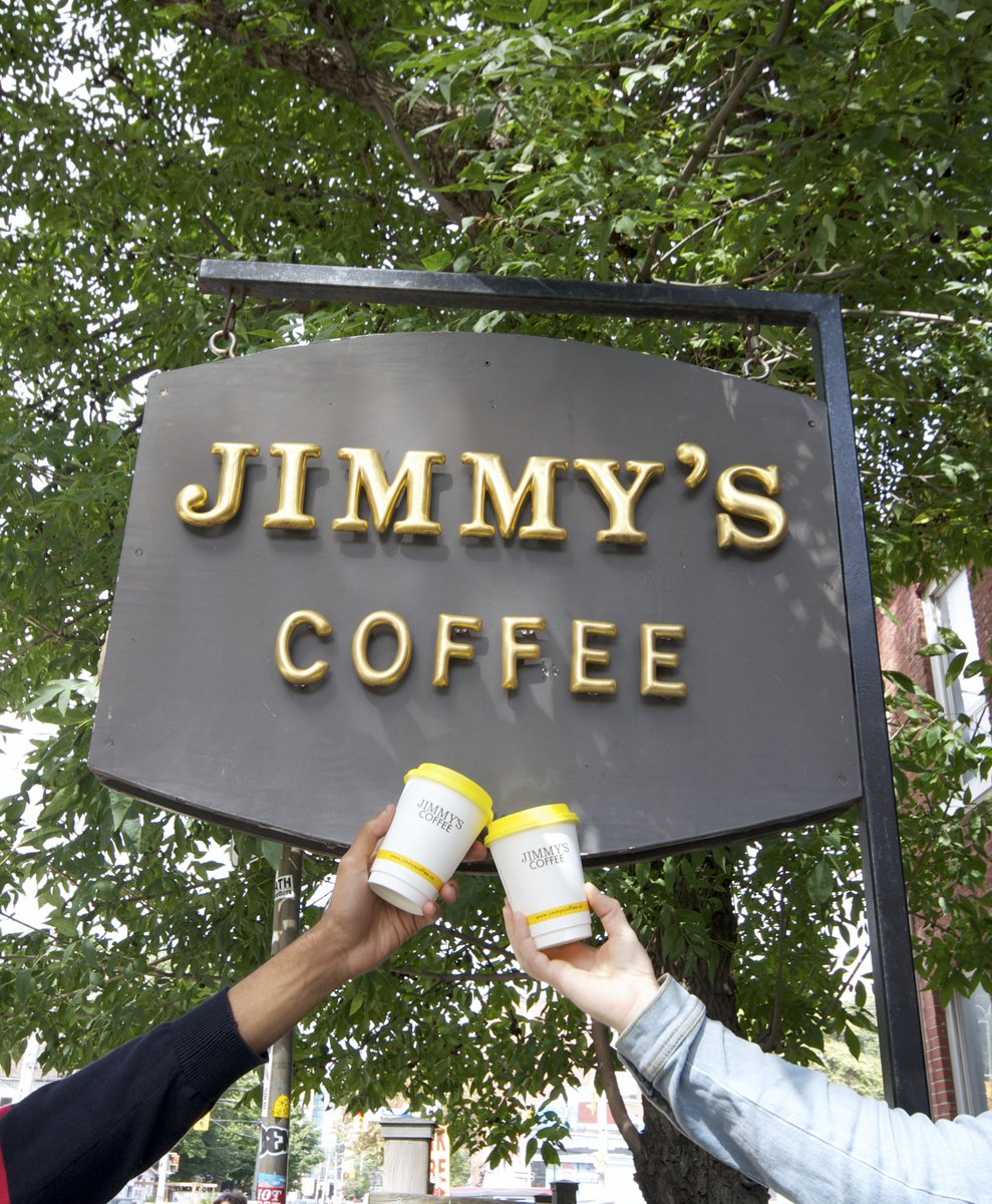 Let's make the most out of this wonderful weather! Coffee Helps! 💛 ☀️ #ChooseYellow #JimmysCoffee