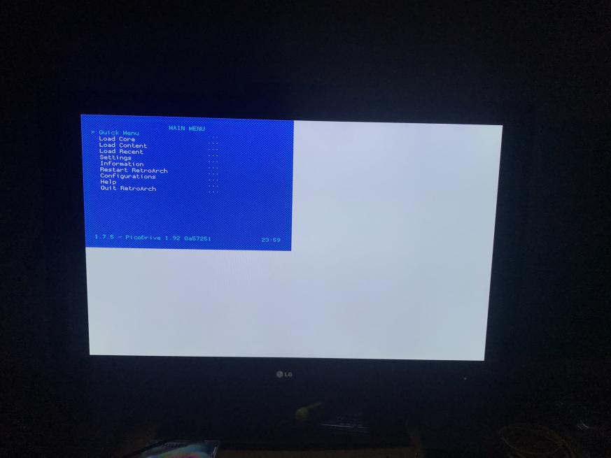 Libretro We Ve Had Playstation3 Psp And Ps Vita Ports Of Retroarch Now Fjtrujy Is Working On A Playstation2 Retroarch Port What You Can See Here Is Rgui Being Rendered To
