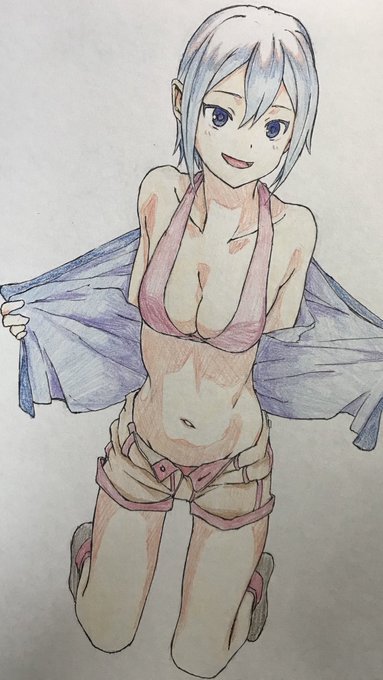 塗りのれんしゅー絵 