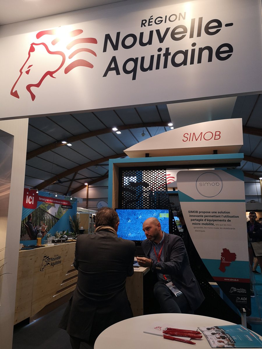 NvelleAquitaine's tweet photo. En #direct du @salonatlantica la #nouvelleaquitaine accueille les entreprises du territoire
Zoom sur #SIMOB !
@BioBeeBox #H2bc #Neufoca #Onlywood #Padelcourt #SDI #SIMOB #VRACOOP #ACloud @CAMILEIA_ #GAPE #Sargam @ADI_N_A https://t.co/4LMJWp5p67