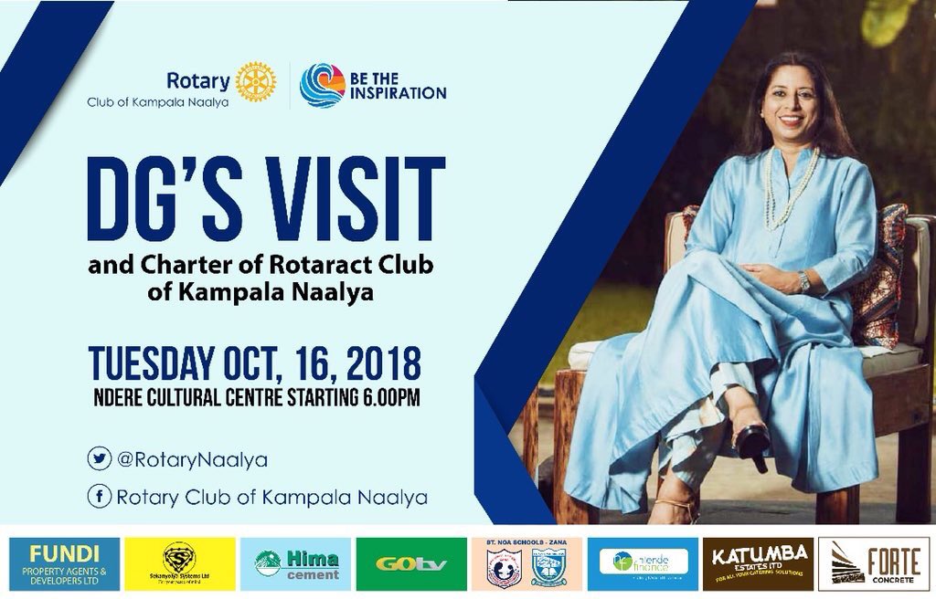 Charter night!🕺 
#DGVisitsKampalaNaalya