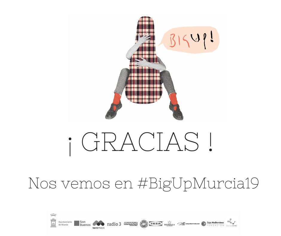 cultureria's tweet photo. Y encima se les ocurre dar las gracias.
No señores y señoras del @BigUpMurcia eso no se lo permitimos. Las gracias se las damos nosotros a ustedes. A @sonbuenos le tenemos que dar las gracias todos los que hemos disfrutado con esta edicion del #BigUP18. No al reves. https://t.co/gPh6g35gLK
